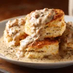 Biscuits and Sausage Gravy (Brunch Comfort)
