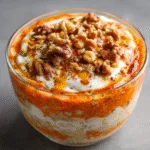 Carrot Cake Overnight Oats (Spring Breakfast)