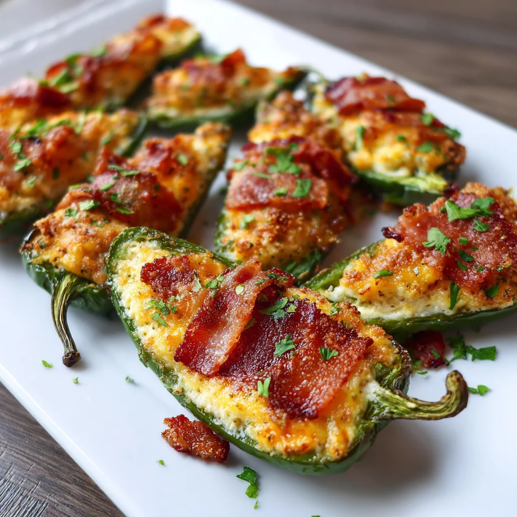 Cheesy Bacon Jalapeño Poppers (Keto Snack Bites)