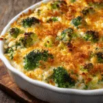 Cheesy Broccoli Rice Casserole