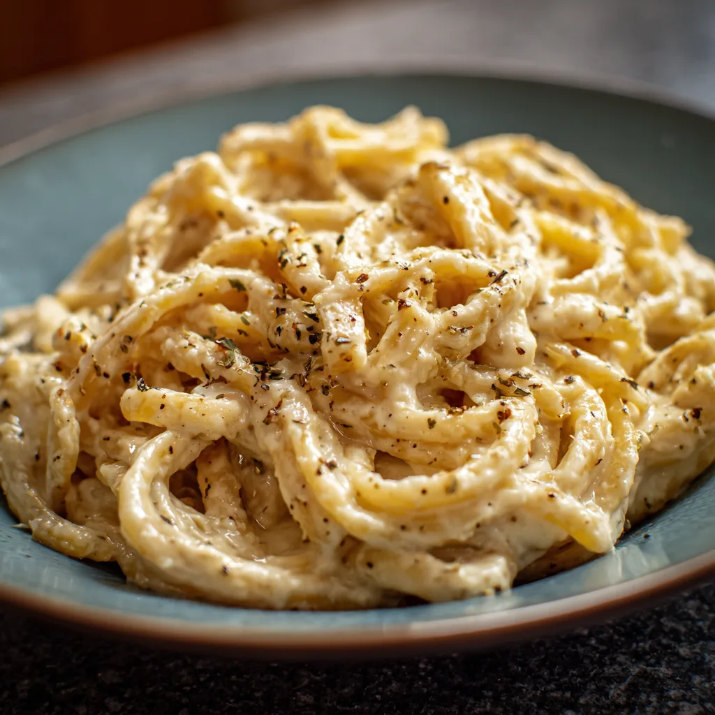 Creamy Cauliflower Alfredo (Dairy-Free & Vegan)