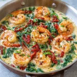 Creamy Tuscan Shrimp Skillet (Low-Carb & Lent-Friendly)