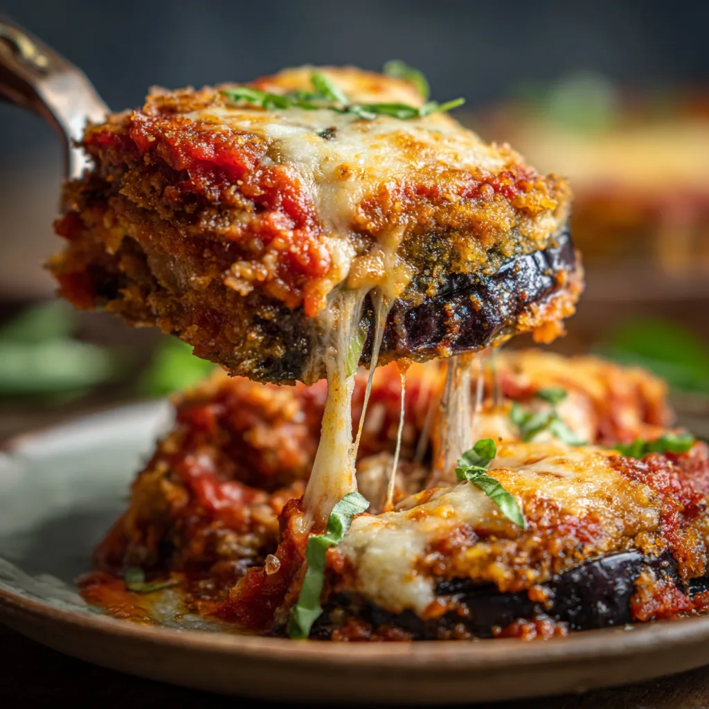 Eggplant Parmesan Casserole (Meatless Comfort Food)