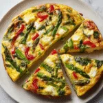 Feta and Spring Vegetable Frittata