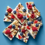 Frozen Yogurt Bark with Berries