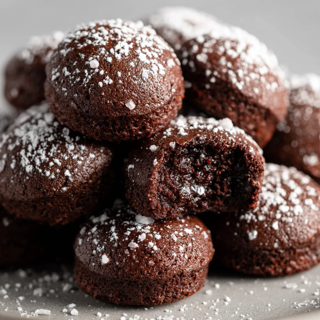 Gluten-Free Valentine Brownie Bites