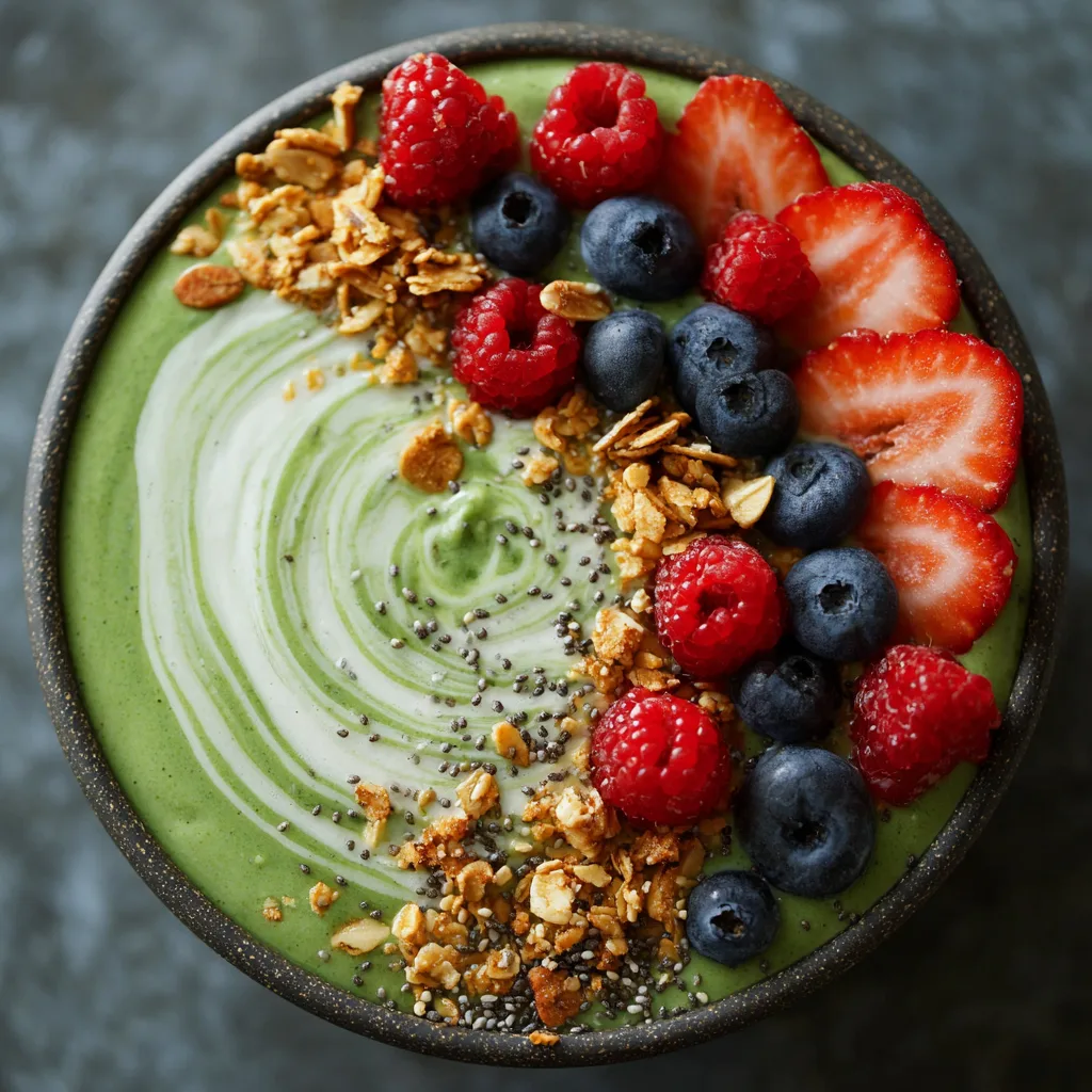 Green Detox Smoothie Bowl