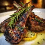 Grilled Lamb Chops with Rosemary (Spring Entertaining)
