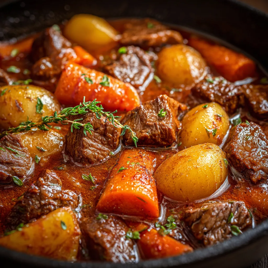 Guinness Beef Stew (Irish Comfort Food)