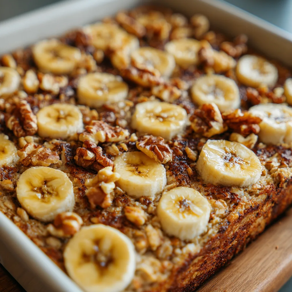 High-Protein Oatmeal Bake (Meal Prep Breakfast)