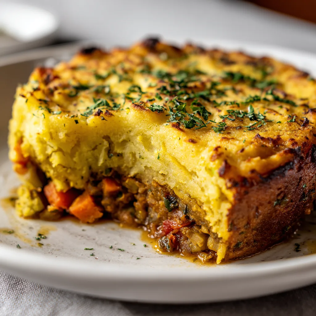 Lentil and Vegetable Shepherd’s Pie (Meatless Comfort Food)