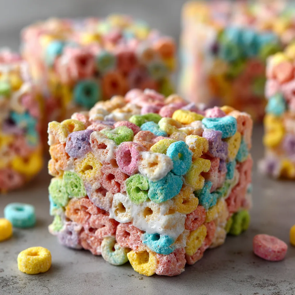 Lucky Charms Marshmallow Treats