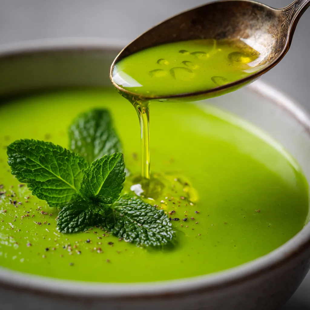 Pea and Mint Soup (Bright Spring Recipe)