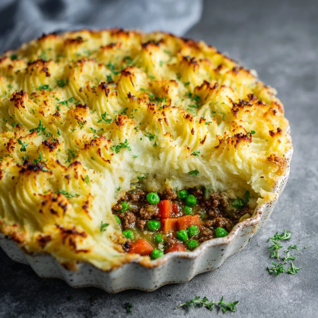 Shepherd’s Pie with Cauliflower Mash (Low-Carb Twist)
