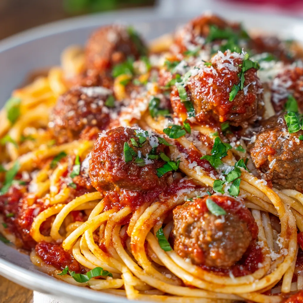 Spaghetti and Meatballs (Family Favorite)