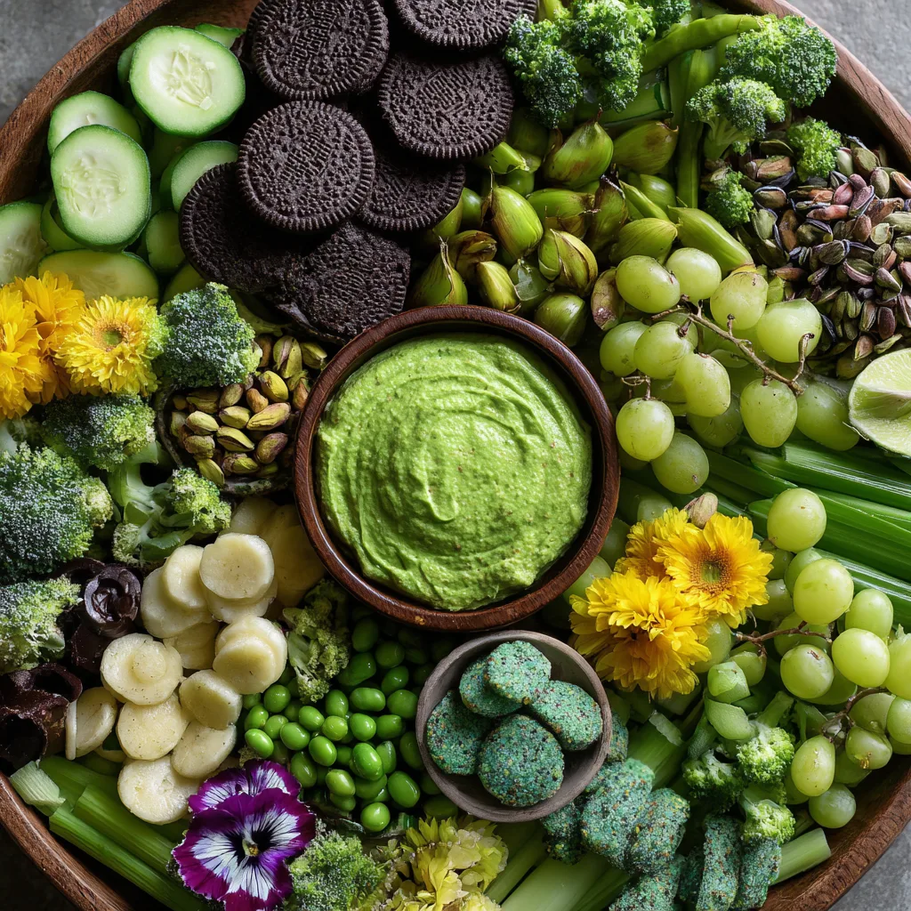 St. Patrick's Day Snack Board (Green Theme)