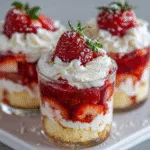 Strawberry Shortcake Trifle Cups