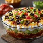 Touchdown Seven-Layer Taco Dip