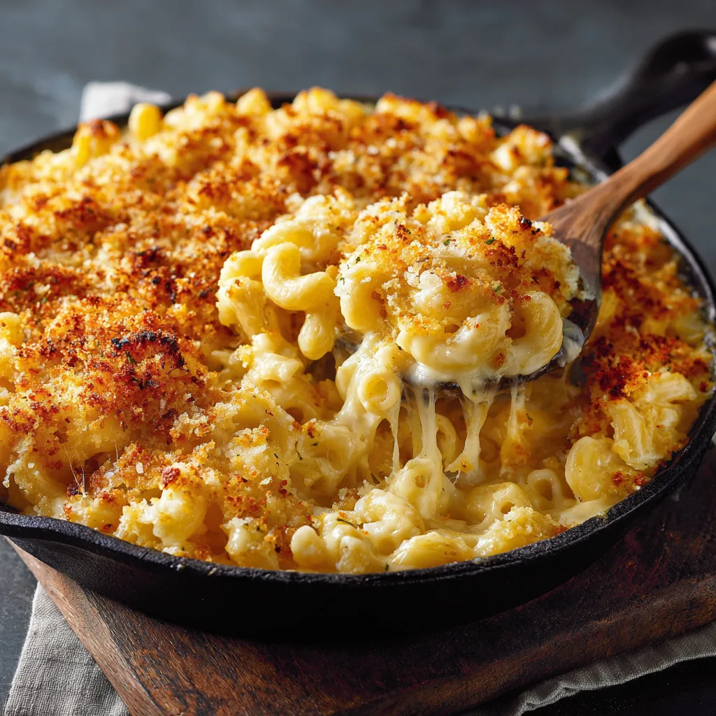 Ultimate Three-Cheese Mac and Cheese (Baked & Creamy)