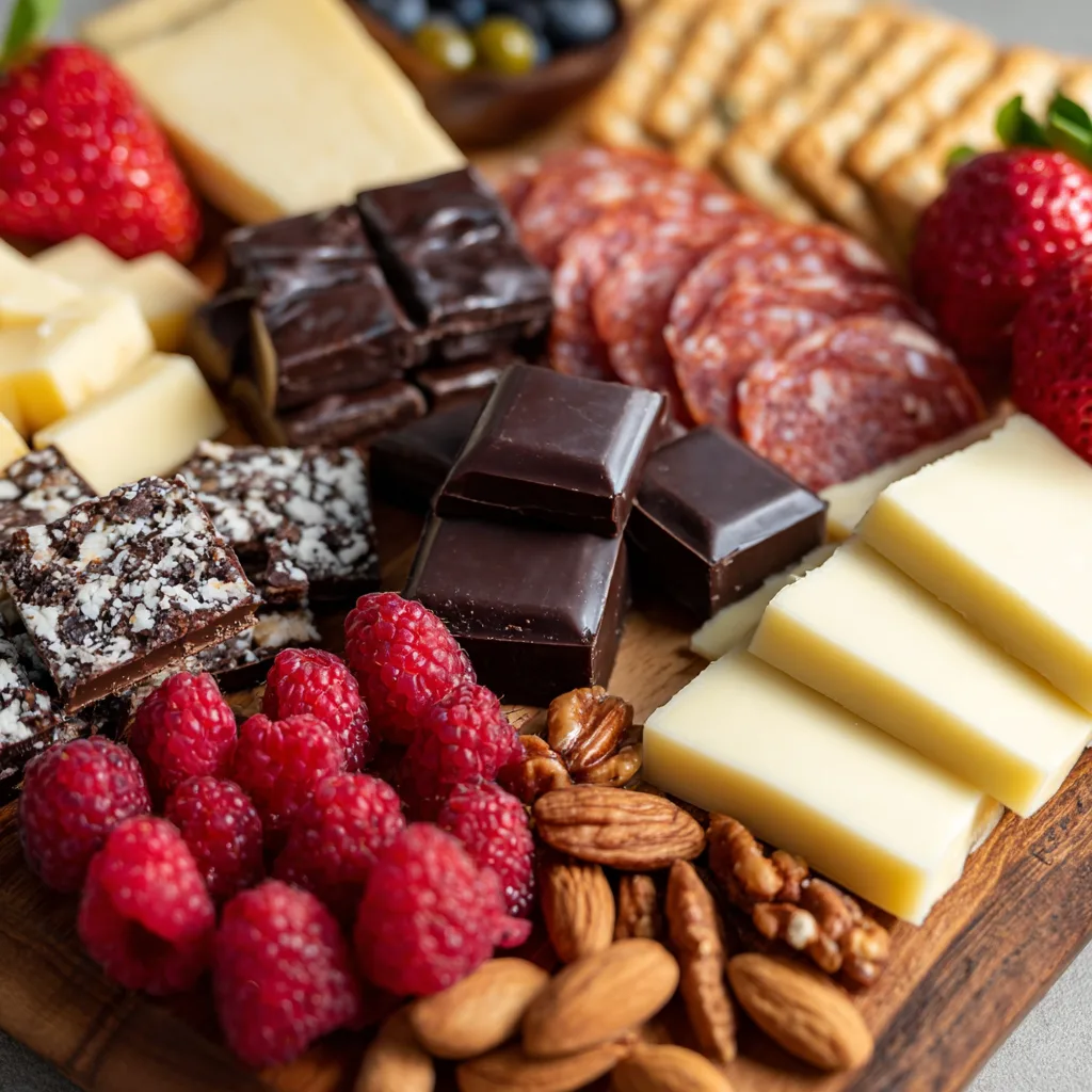 Valentine's Day Charcuterie Board (Sweet & Savory Edition)