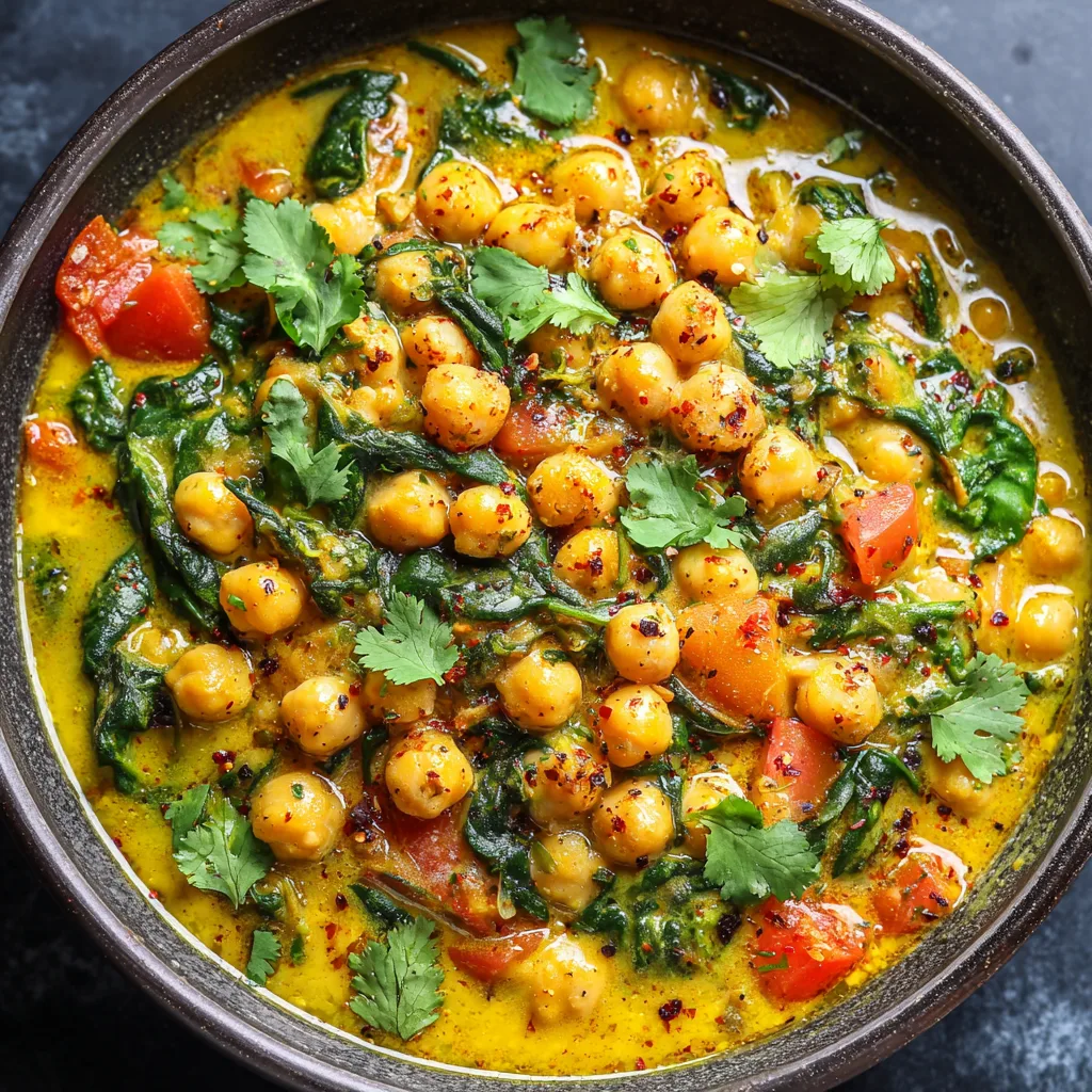 Vegetarian Chickpea Curry (Meatless Monday Meal)