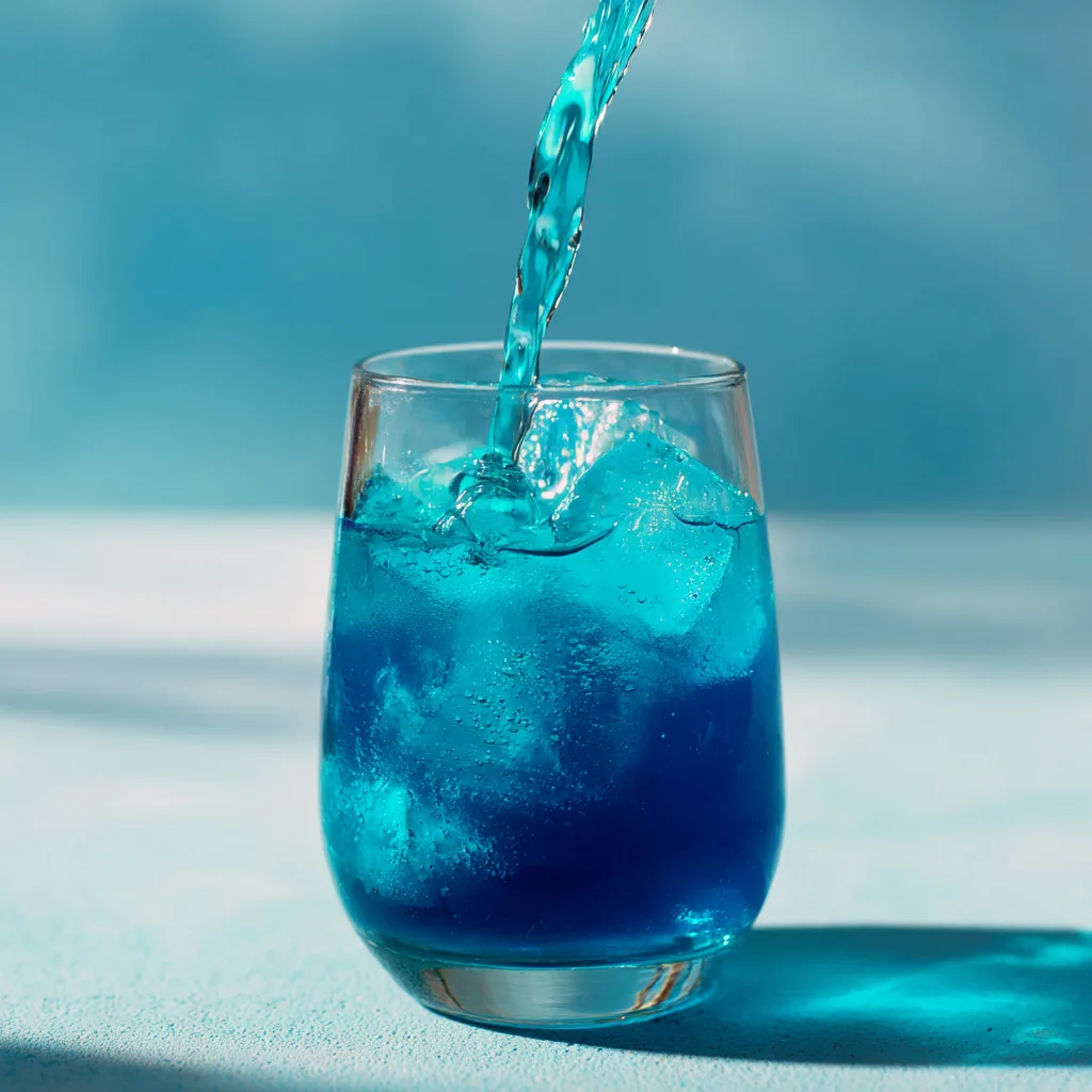 10-Minute Blue Curacao Syrup (Natural Recipe for Summer Cocktails)