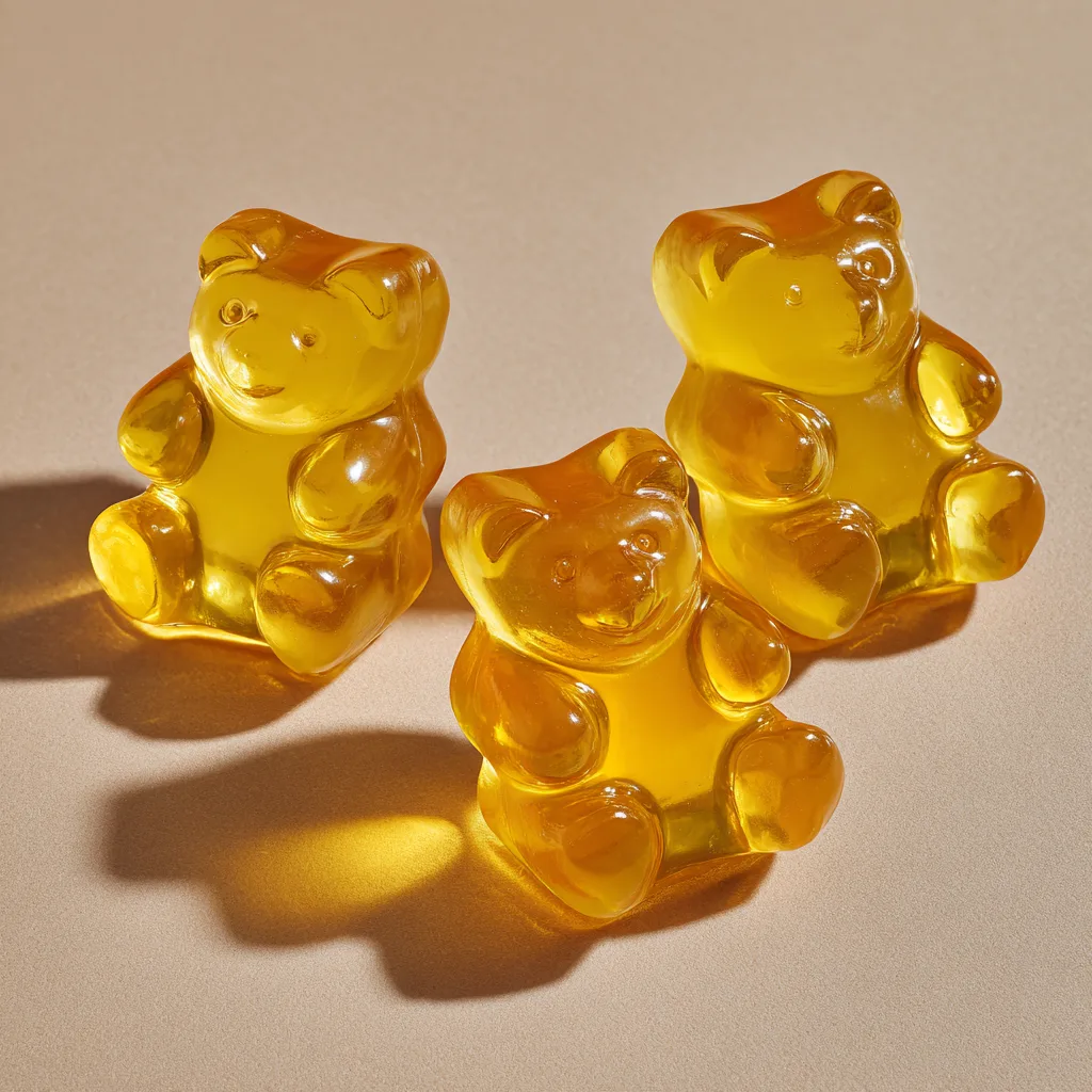 10-Minute Mango Puree Gummy Bears (No Artificial Colors or Flavors)