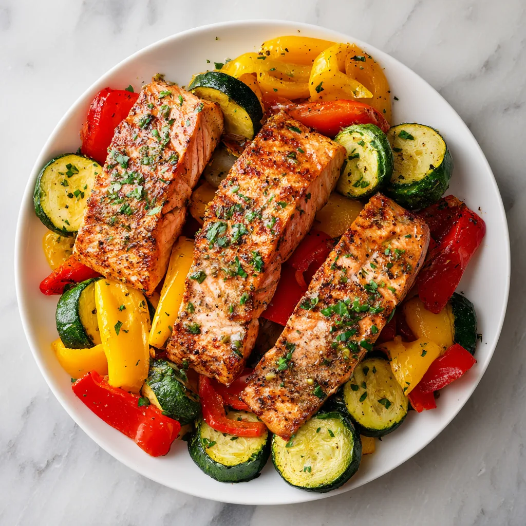 15-Minute Air Fryer Salmon and Vegetables for a Quick Wellness Reset