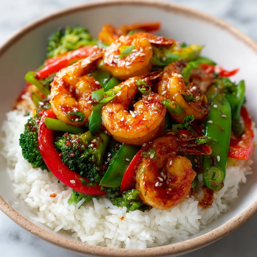 15-Minute Shrimp Stir Fry: 43g Protein for Busy Weeknight Dinners
