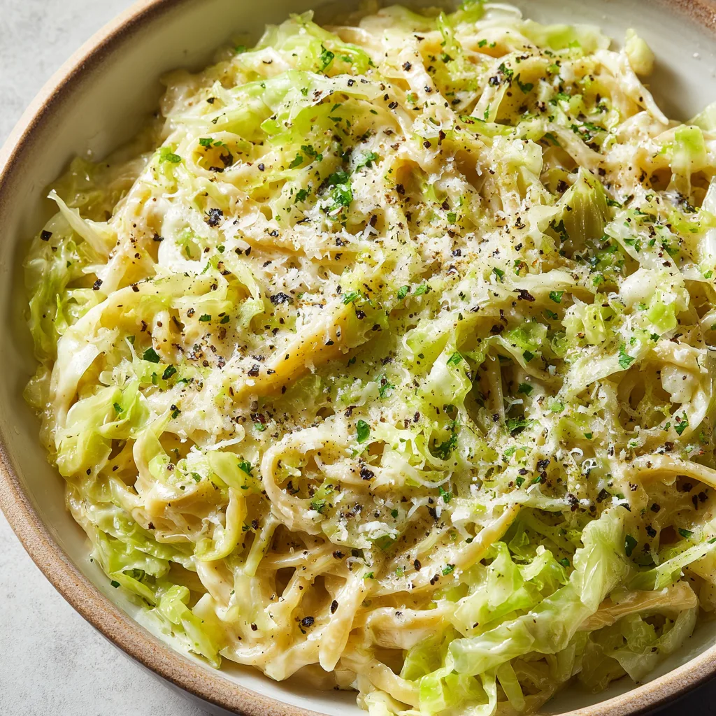 20-Minute Cabbage Alfredo: A Low-Carb Pasta Alternative That Actually Works