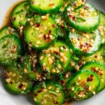 20-Minute Crunchy Asian Cucumber Salad with Chili Oil
