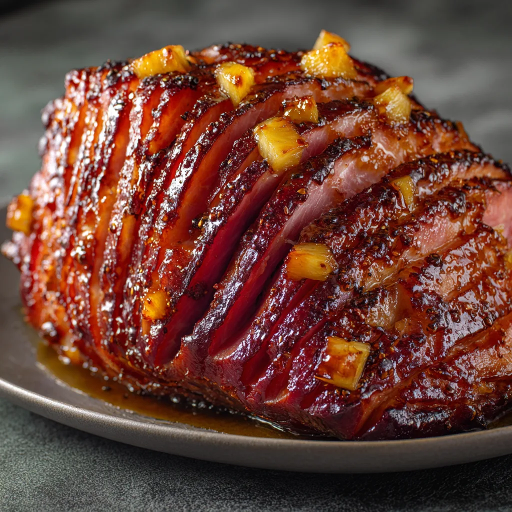 2026 Easter Ham with a Sweet and Savory Pineapple-Tamarind Glaze