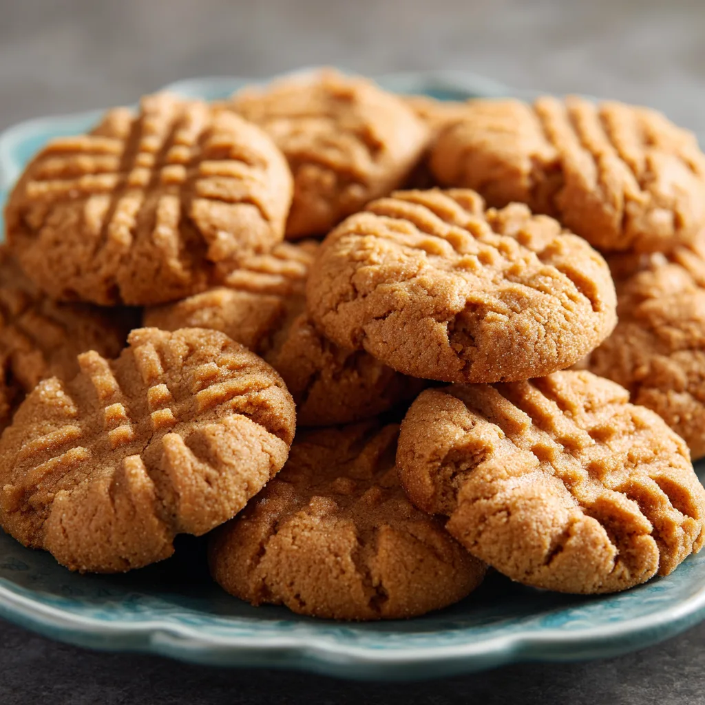 3-Ingredient Peanut Butter Cookies: The Minimalist Earth Day Treat