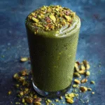 5-Ingredient Green Smoothie with Kale, Avocado, and Pistachios