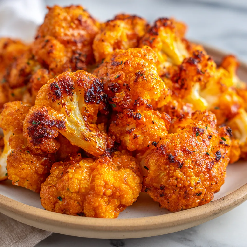 Air Fryer Buffalo Cauliflower Wings (The Best Game Day Hack)