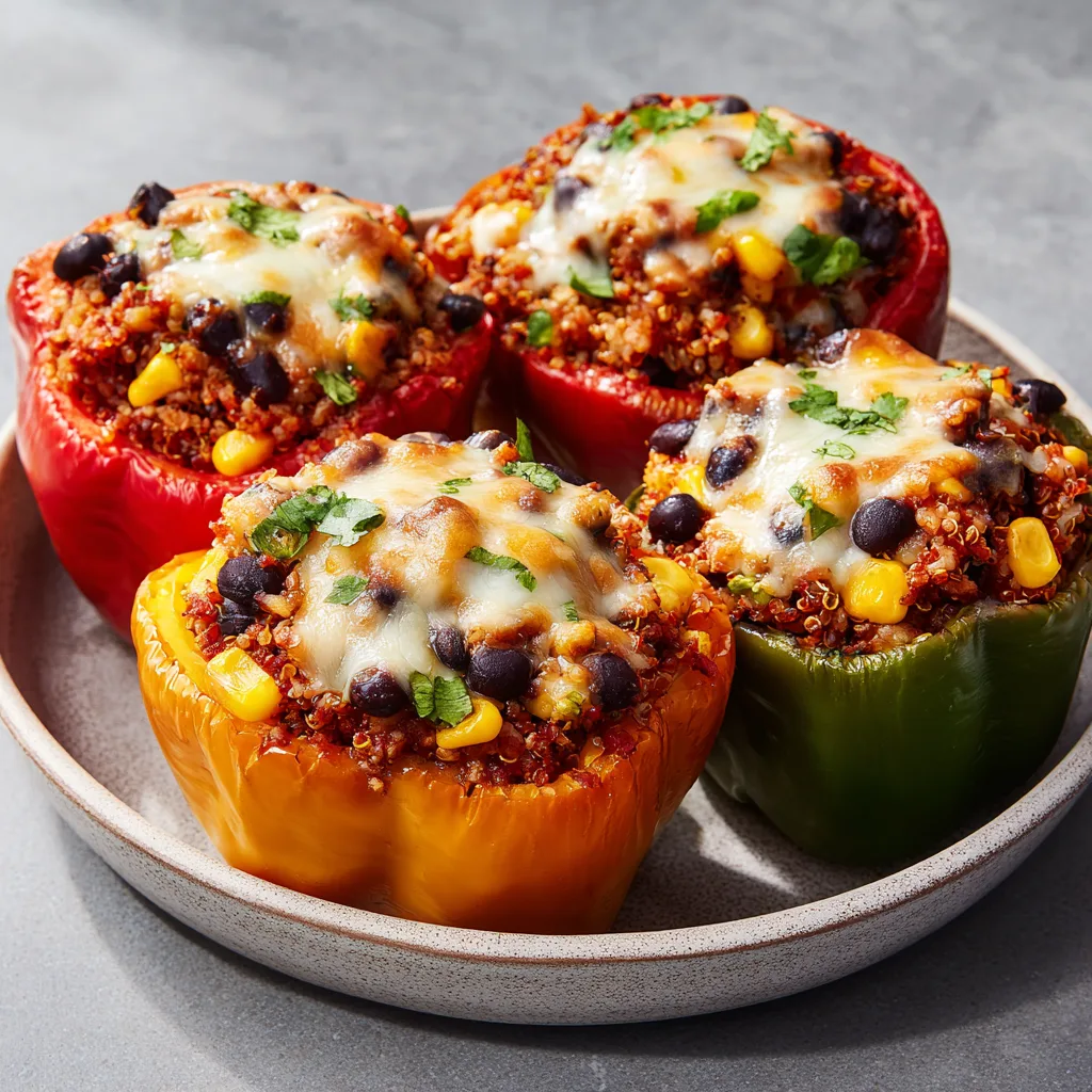 Air Fryer Stuffed Peppers: A Hearty, Protein-Packed Weeknight Dinner