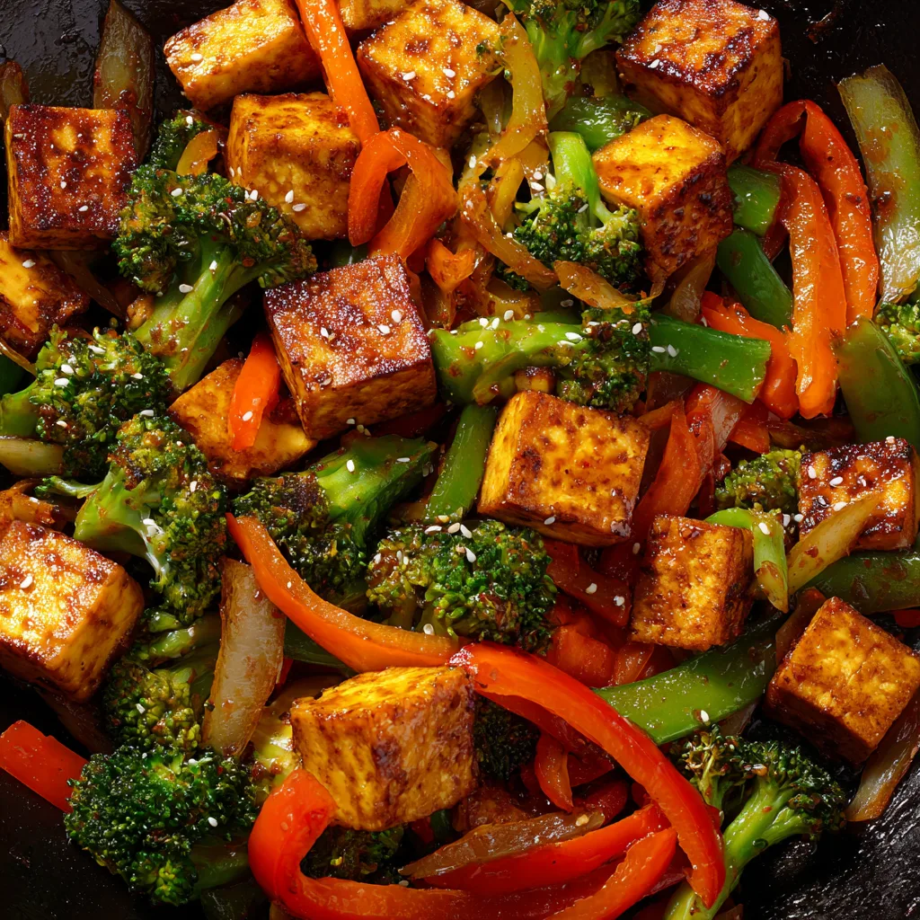Air Fryer Tofu Stir Fry: Crispy, Tangy, and Perfectly Vegan