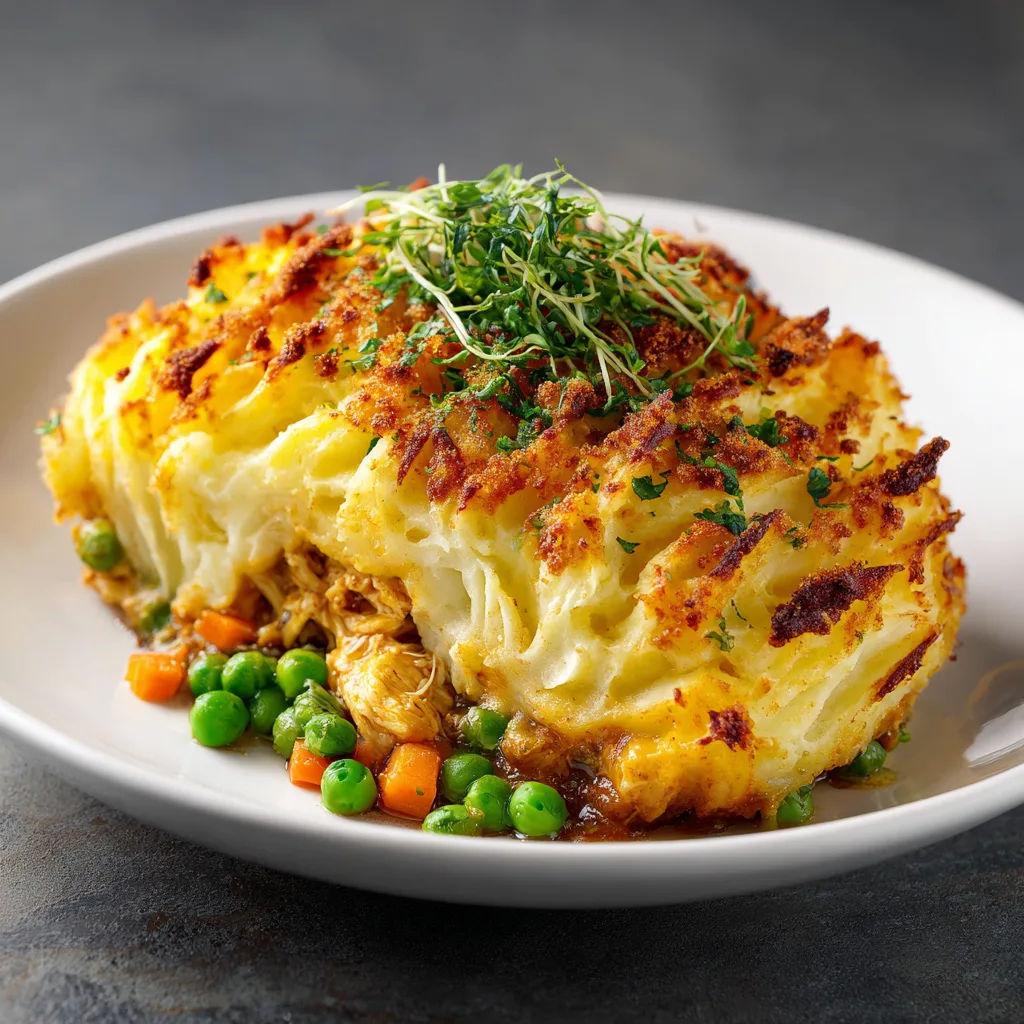 Authentic Chicken Rendang Shepherd's Pie: A Modern Iftar Mashup