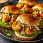 Crispy Shrimp Sandwiches with Air Fryer "Bang Bang" Sauce
