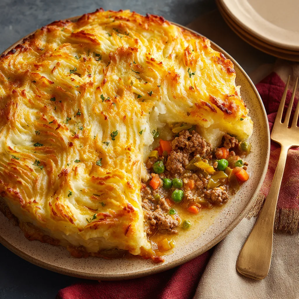 Easy Shepherd’s Pie with a Green Chili Twist for a Cozy Gathering