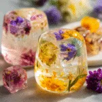 Ethereal Spring Hosting: Botanical Drinks and Floral Ice Cubes