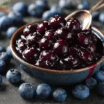 High-Shine Blueberry Compote for the Perfect Wobbly Dessert