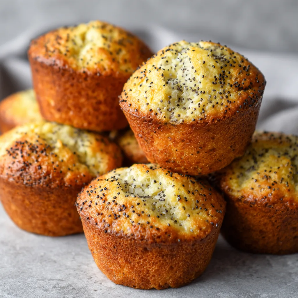 Lemon Poppy Seed Muffins (Gluten-Free and Perfect for Spring Hosting)