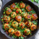 One-Pan Thai Chicken Meatballs: 26g Protein in Under 30 Minutes