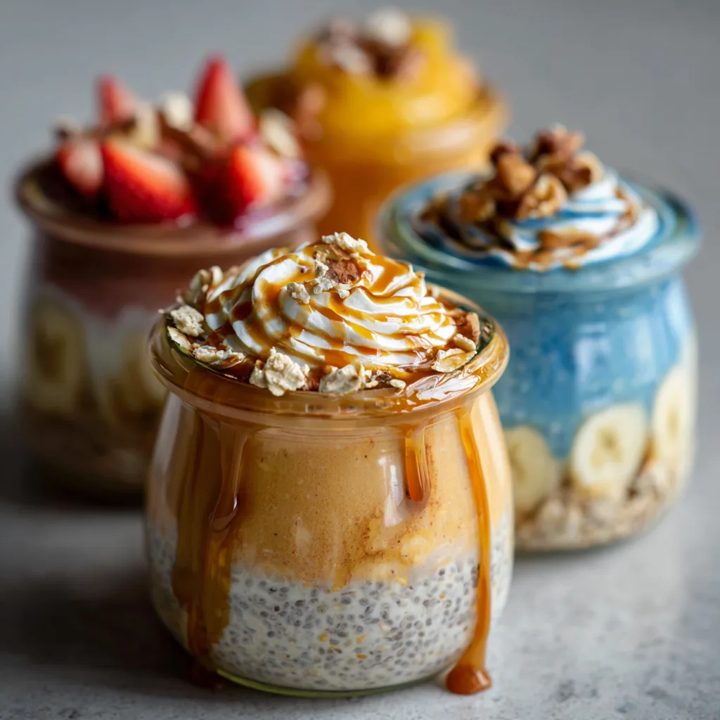 Overnight Oats 4-Ways: The Ultimate Energy-Packed Suhoor Breakfast