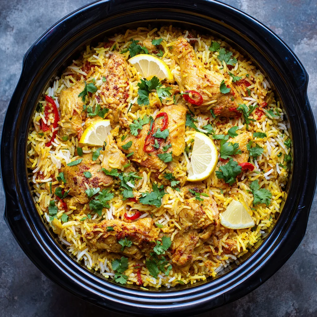 Rice Cooker Chicken Briyani: The Set-it-and-Forget-it Ramadan Hack