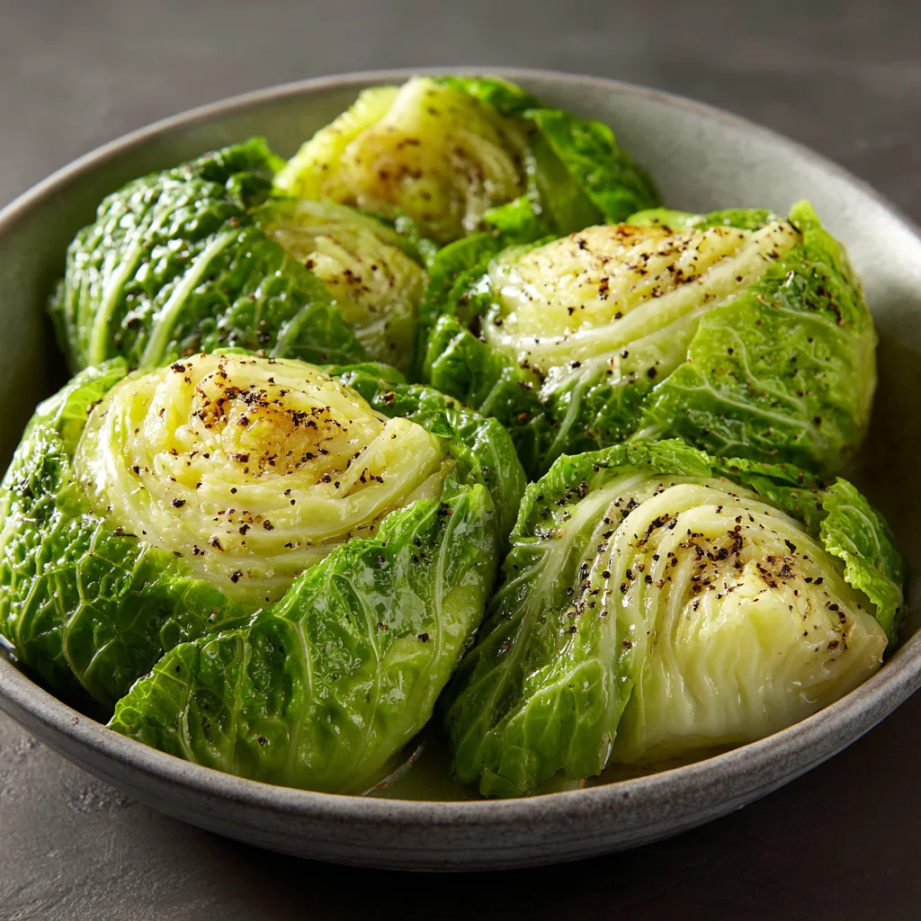 Simple Boiled Cabbage with Black Pepper (The Authentic Irish Side)