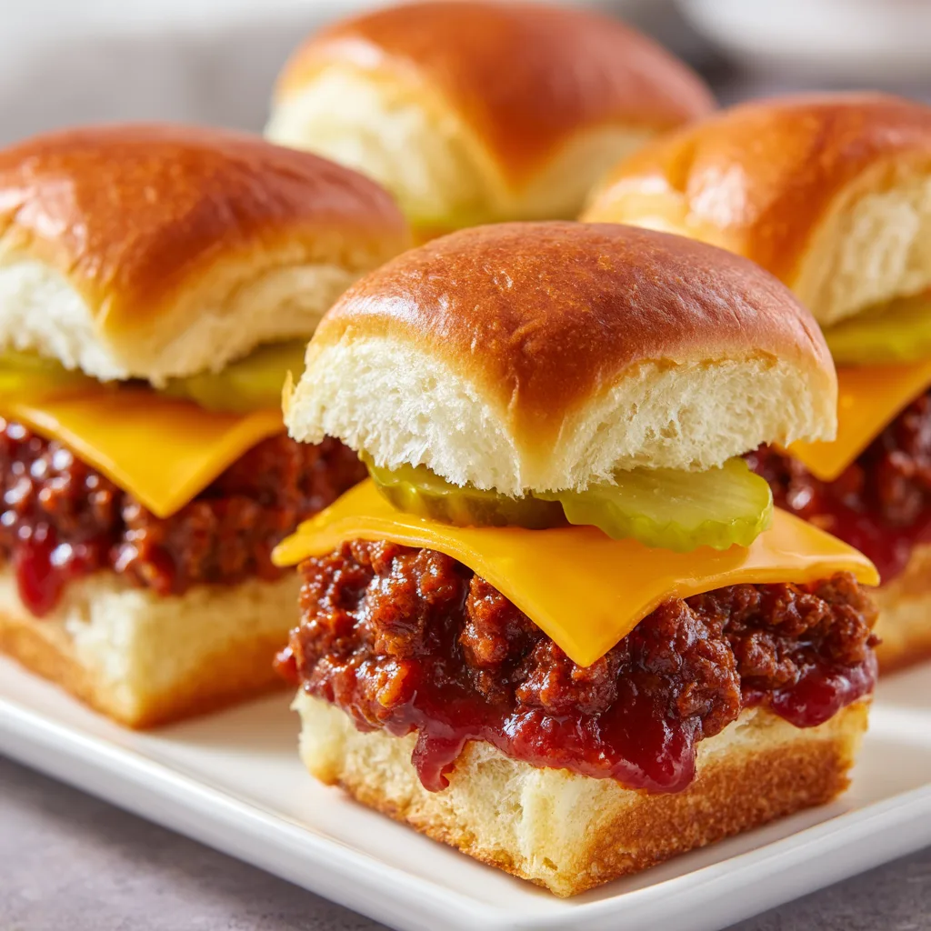 Sloppy Joe Sliders: A Bold, Easy-to-Eat Crowd-Pleaser for Fans