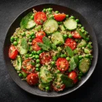 Spring Grain Salad with Peas, Mint, and Lemon-Herb Vinaigrette