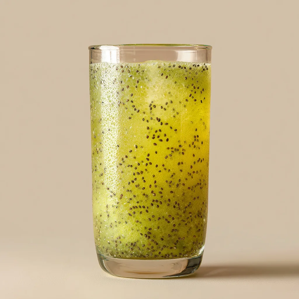 Suhoor Hydration Base: Coconut Water and Chia Seed Energy Drink